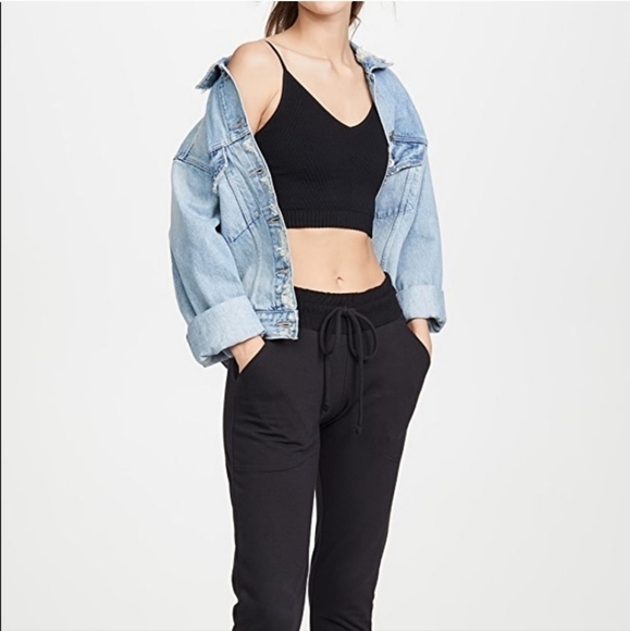 NWT Spiritual Gangster Black Row Crop Top Size XS Small - Picture 1 of 10